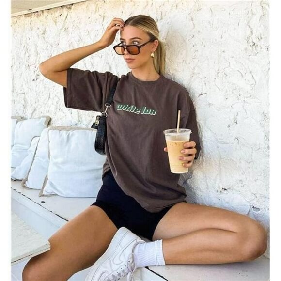 FULLSOFT High Waisted Biker Shorts Tummy Control Yoga Gym Workout Shorts - Picture 5 of 7